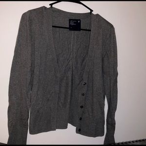 Small gray American Eagle Outfitters Cardigan